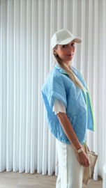 Ella bodywarmer lichtblauw