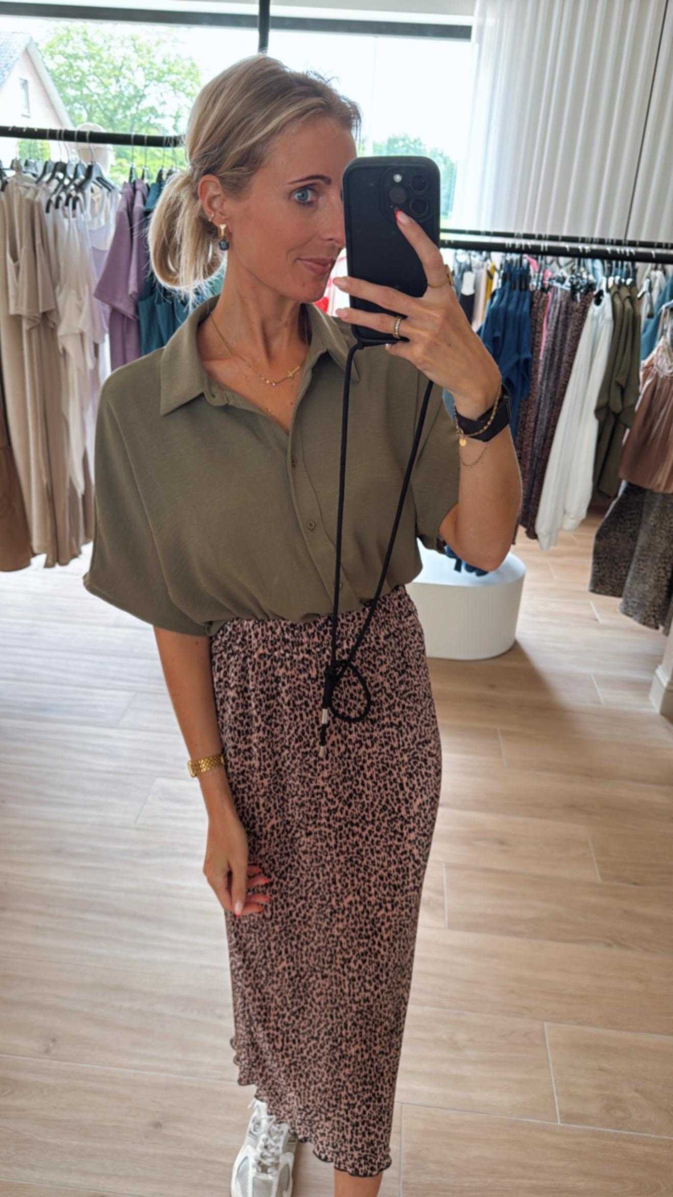 Florence autumn top khaki
