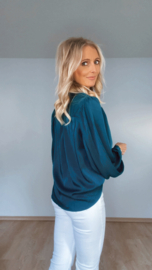 Sienna blouse blauw