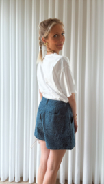Leo jeans skort
