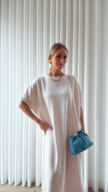 Mare velvet dress vanille