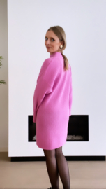 Lien sweater dress roze