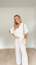Summer trousers ecru