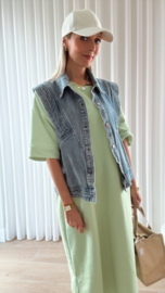 Fien sweaterdress mint