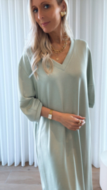 Nelle jurk mint
