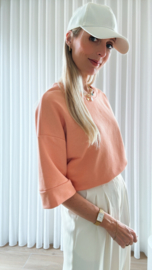 Rosie sweater peach