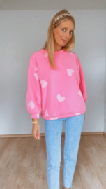 Valentine sweater pink