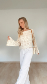 Summer trousers ecru