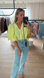 Poppy blouse fluo geel