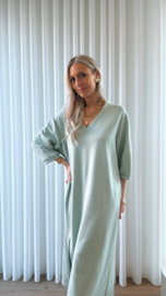 Nelle jurk mint
