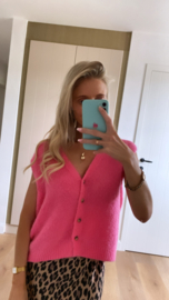 Elle gilet roze