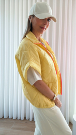 Ella bodywarmer geel