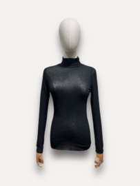 Basic body  cashemire top zwart