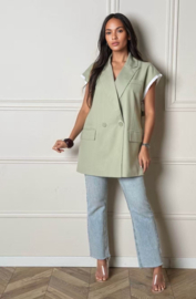 Manon waistcoat mint (PRE-ORDER WEEK 28/04)
