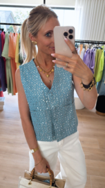 Strass giletje
