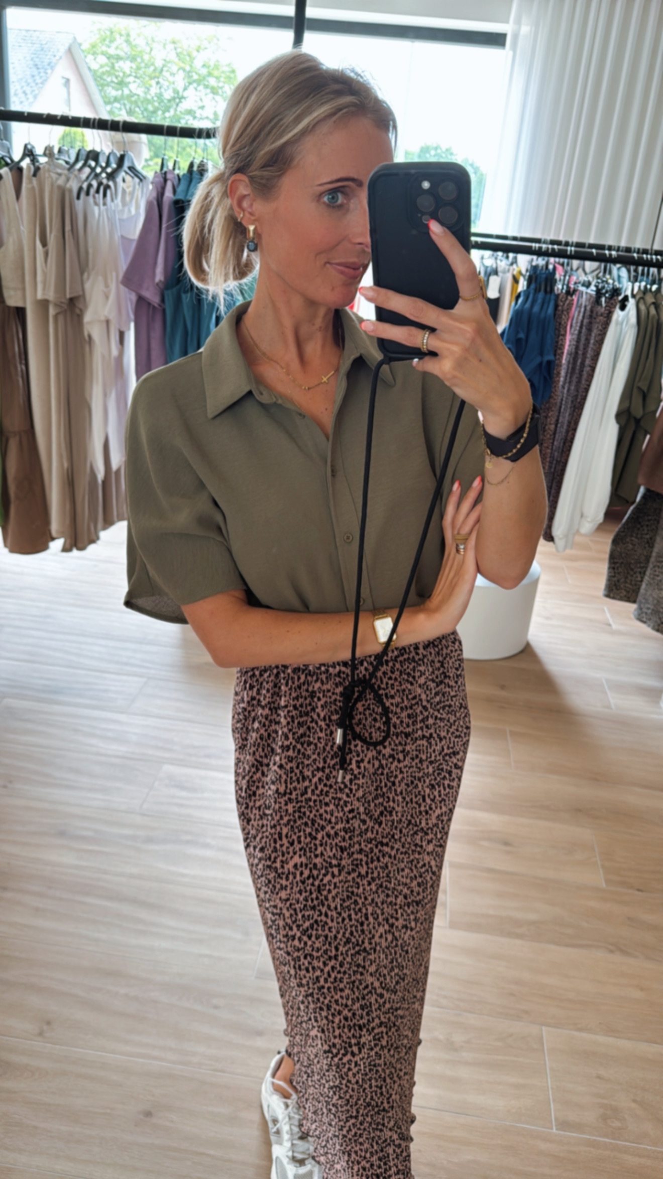 Florence autumn top khaki