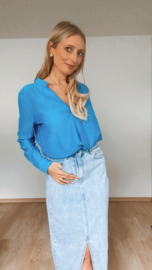 Sophia blouse blauw