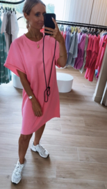 Roxie short sweaterdress roze