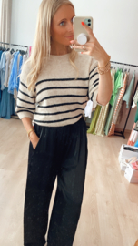 Loose trousers zwart