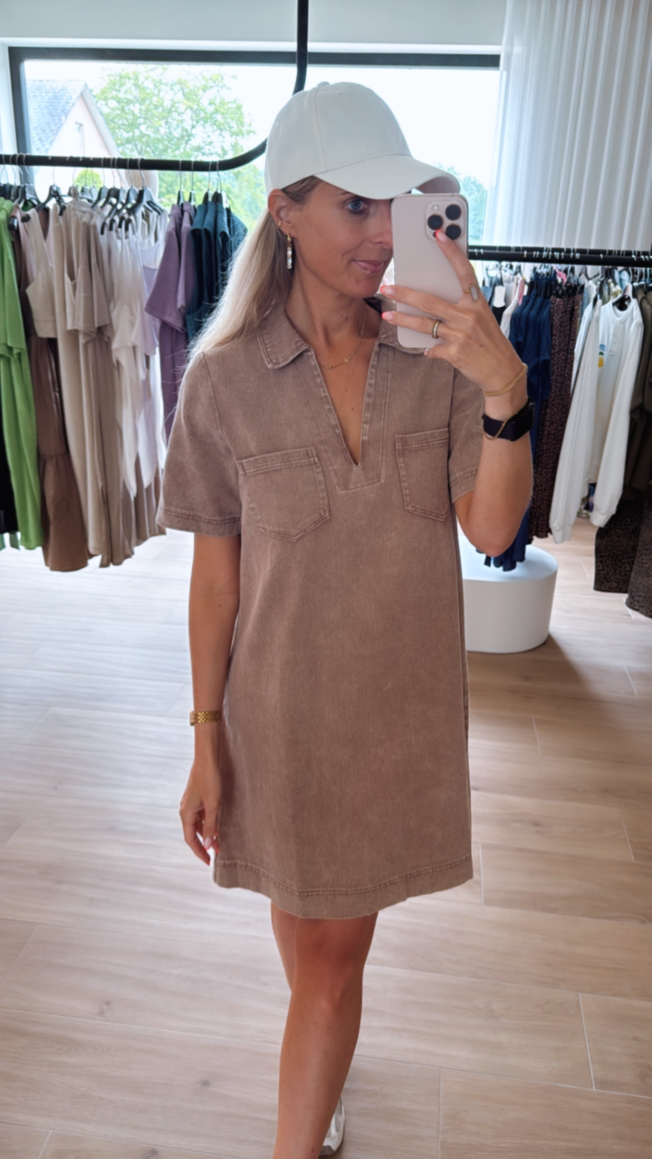 Fenna dress latte