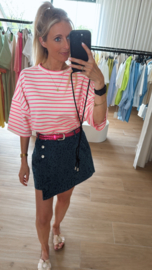 Leo jeans skort