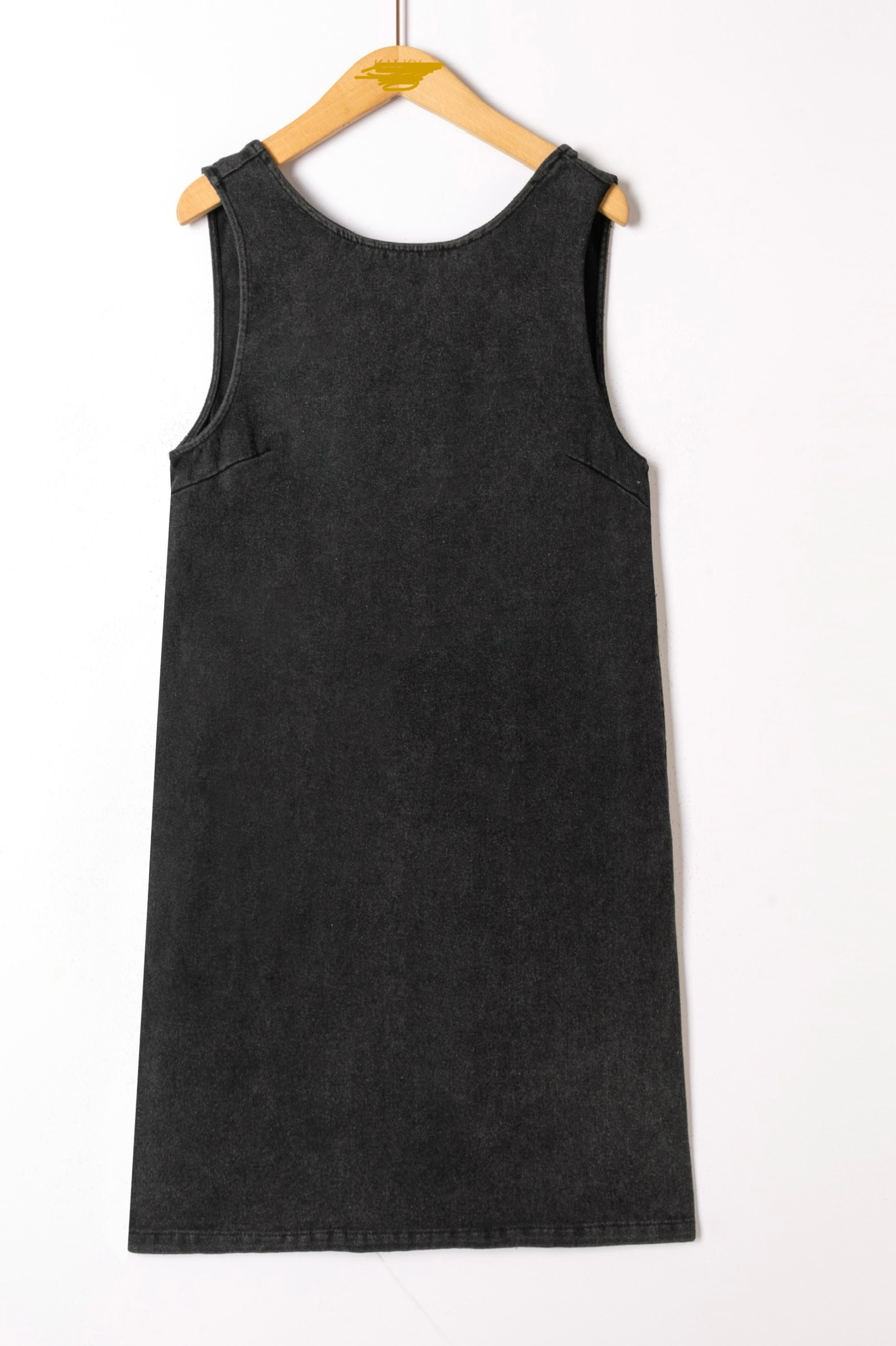 Dot dress zwart