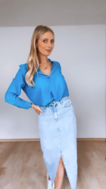 Sophia blouse blauw