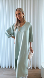 Nelle jurk mint