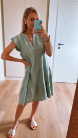 Little khaki tetra dress