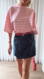 Leo jeans skort