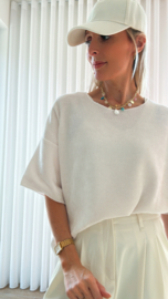 Suze top vanille