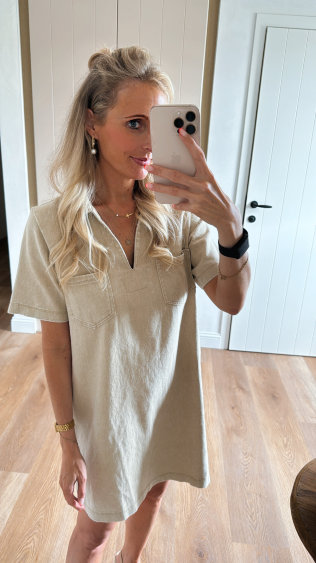 Fenna dress beige