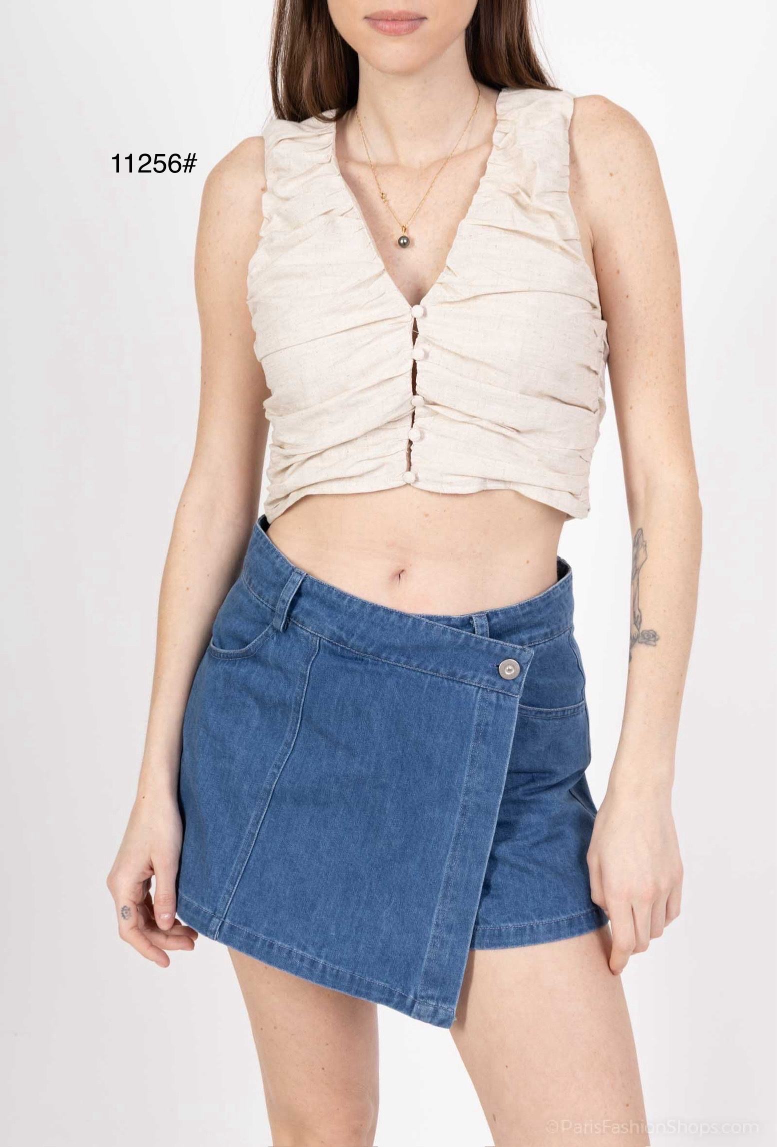 Skort donkerblauw