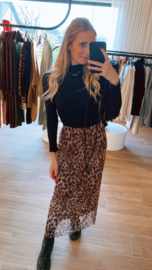 Basic body  cashemire top zwart