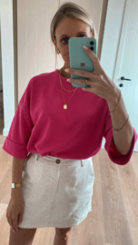 Rosie sweater fuchsia