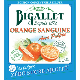 Orange Sanguine (Bloedsinaasappel) 'collection pulpés' - 1L
