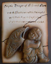 Forgotten cherub (ca 16 x 20 cm)