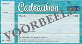 Cadeaubon 25,00