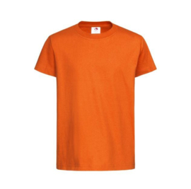 Kinder T-shirt Oranje Stedman Maat 86-92