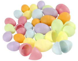 Twee-delige paaseieren | 4,5 cm - 24 stuks