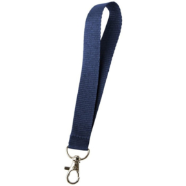 Mini keycord royal blauw