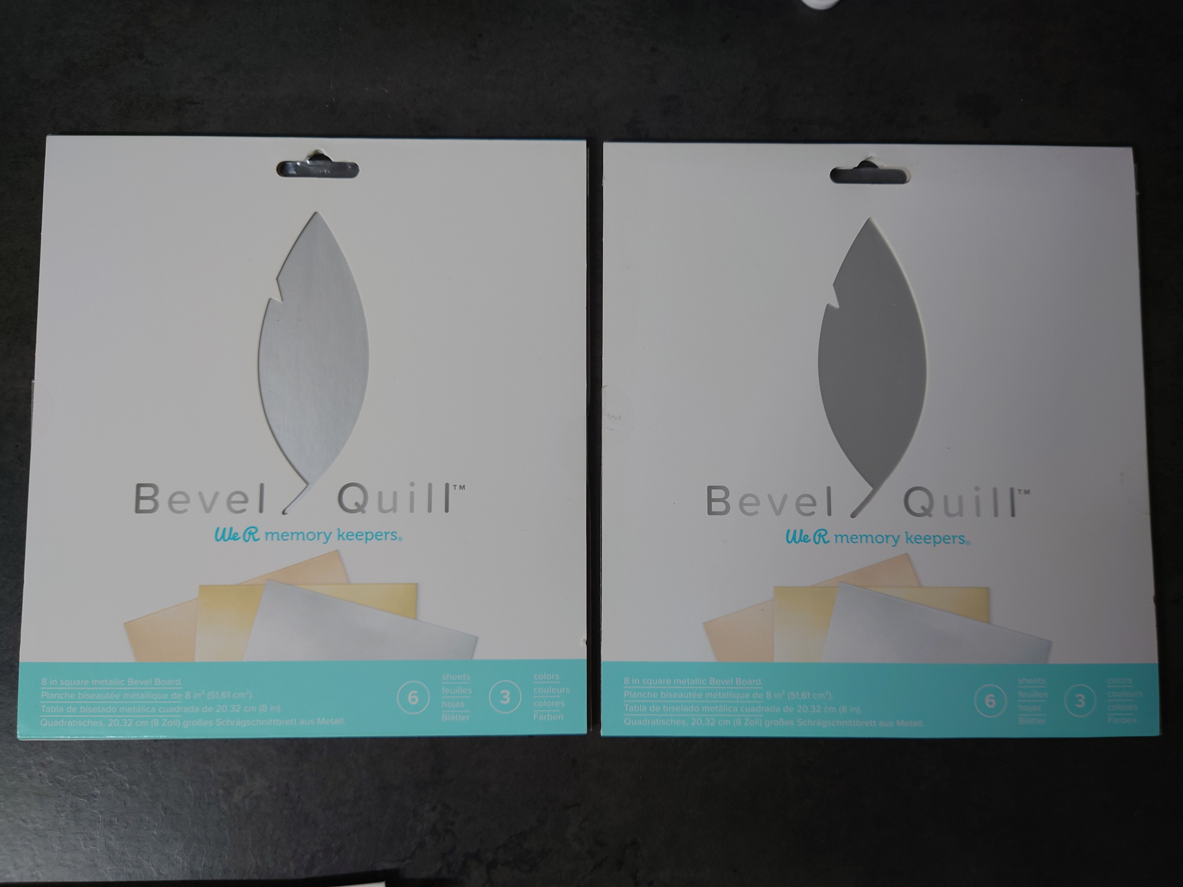 Bevel Quill Board Sheets | 2 set