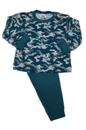 Pyjama camouflage/petrol