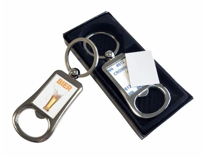 Sublimatie sleutelhanger flesopener