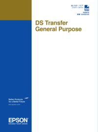 Epson DS Transfer General Purpose - Sublimatiepapier A4 100 vel
