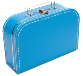 Kinderkoffertje aquablauw 25cm