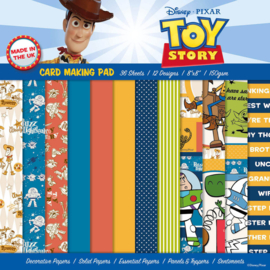 Toy Story 8x8 Inch Card Making Pad