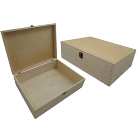 Kistje met slotje | A4 formaat: 33,5 cm x 24,5 cm