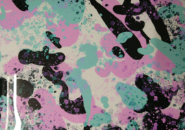 Flex Wit/Zwart/Blauw/Roze | vel A4