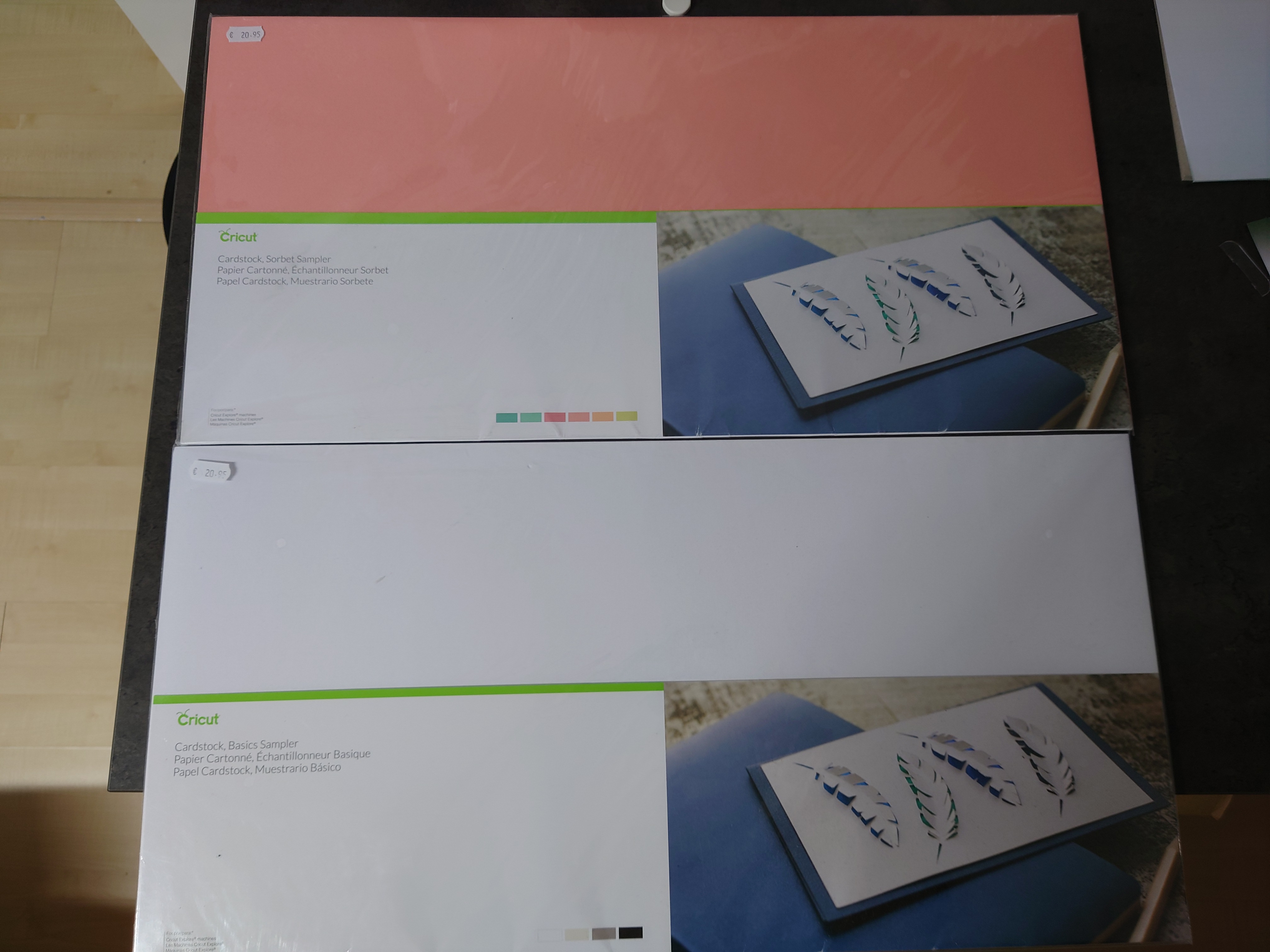 Cardstock groot 61x30,5cm | 2 stuks
